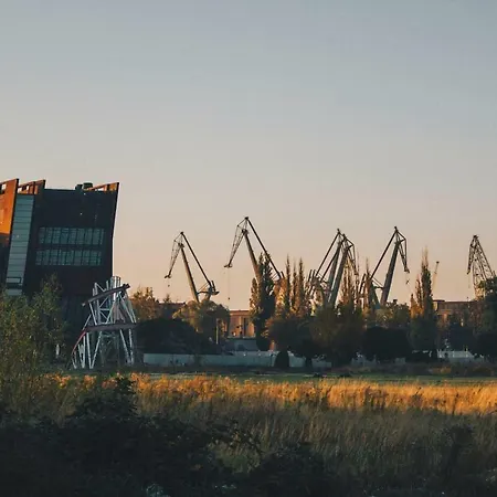 Pobookowane Stocznia Apartments Gdaňsk Exteriér fotografie
