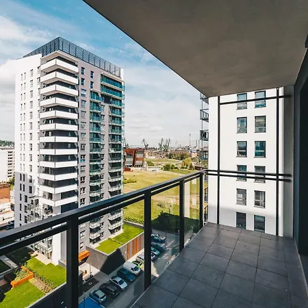 Pobookowane Stocznia Apartments Gdaňsk Exteriér fotografie