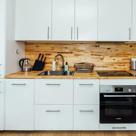 Pobookowane Stocznia Apartments Gdaňsk Exteriér fotografie
